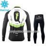 Conjunto Maillot + culotte largo ciclismo Invierno Termico 2017 Dimension Data Niños N001